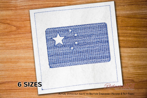 Flag of China Redwork: A Designer’s Review