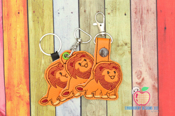Reviewing the Cute Cartoon Lion ITH Keyfob