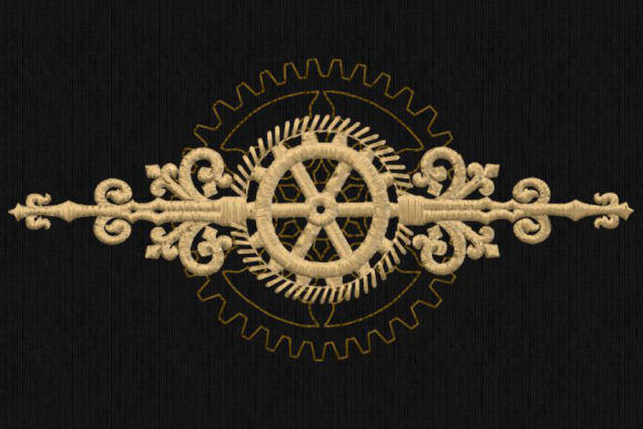 Steampunk Decoration: A Holiday Embroidery Review